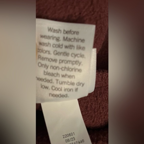 Women’s Sonoma NWT high pile sleeve snap closure jacket in size 4X - Picture 6 of 12